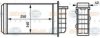 BEHR HELLA SERVICE 8FH 351 313-191 Heat Exchanger, interior heating
